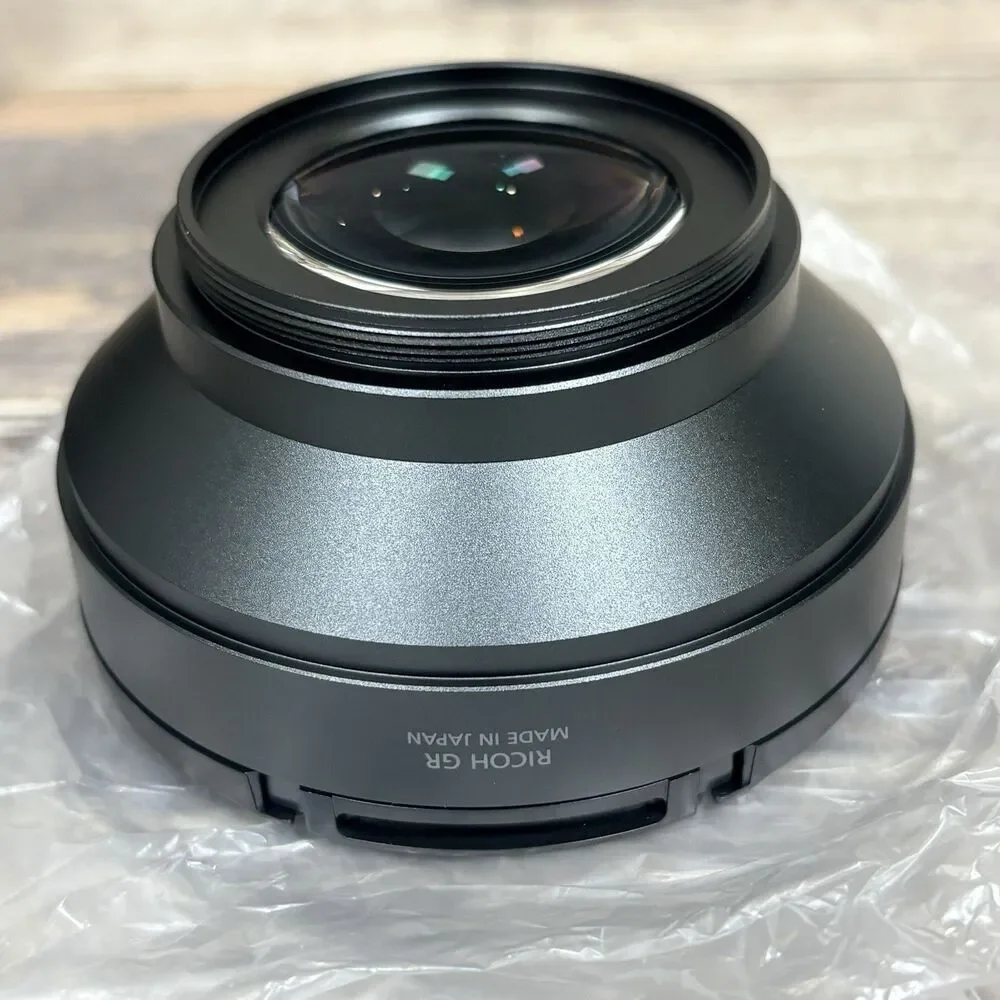 Ricoh GW-4 Wide 0.75x Wide Conversion Lens. Genuine OEM Open Box